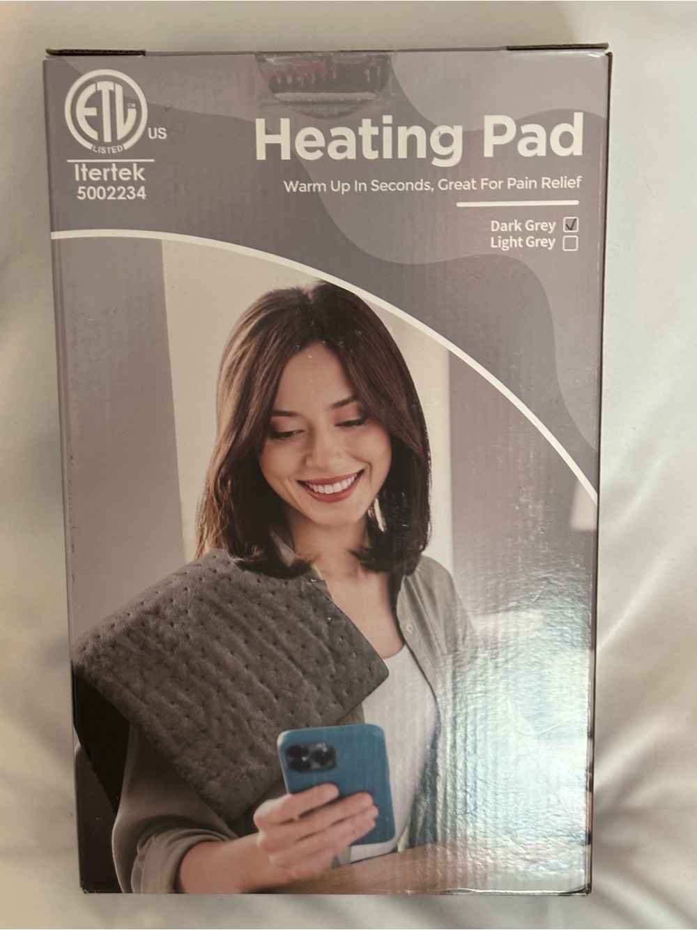 ETL Heating Pad - Dark Grey
